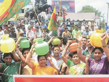 Kannada organisations and farmers have decided to hold two bandhs in Karnataka over 